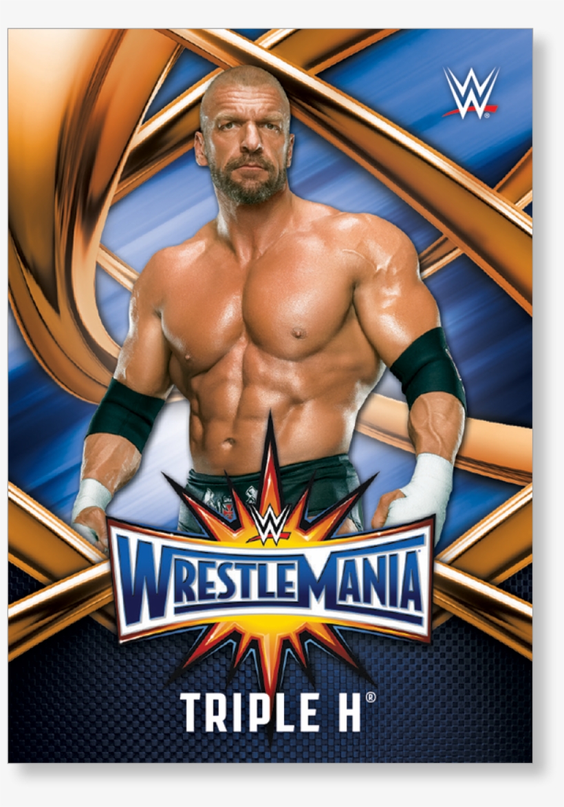 Triple H 2017 Wwe Road To Wrestlemania Wrestlemania - Triple H 2017 Wwe, transparent png #1674445