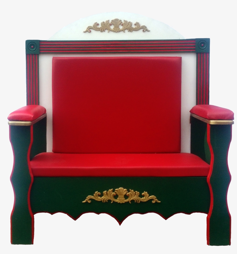 Santa Claus Chair - Santa Claus Chair Png, transparent png #1674543