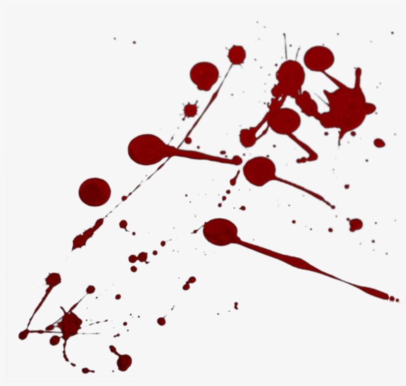 Blood Clipart Transparent - Bloodstain Pattern Clip Art, transparent png #1674776