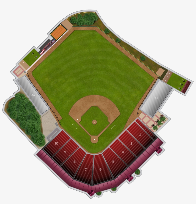 Notre Dame Baseball At Florida State Baseball At Dick - Soccer-specific Stadium, transparent png #1675455