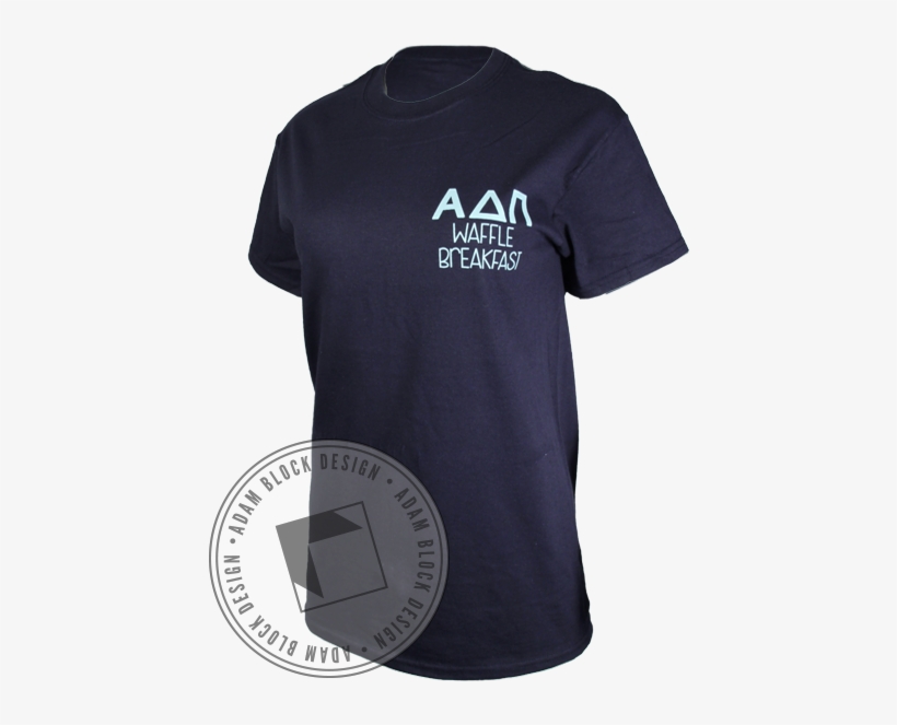 Alpha Delta Pi Waffle Breakfast Tee - Pi Beta Phi, transparent png #1675579