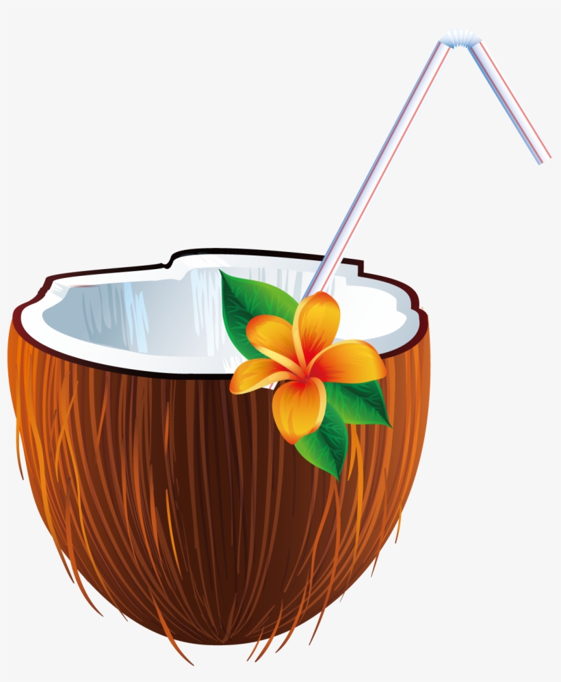 Cocktail Pi - Coconutdrink Png, transparent png #1675672