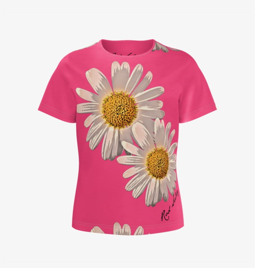 Summer Flowers - Girl's Tee - Marguerite Daisy, transparent png #1675789