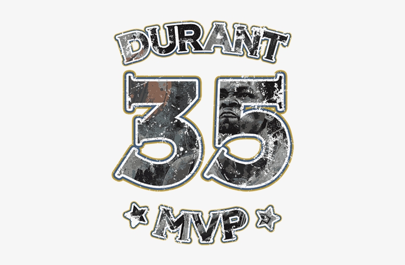 Kevin Durant Mvp T-shirt - T-shirt, transparent png #1676022