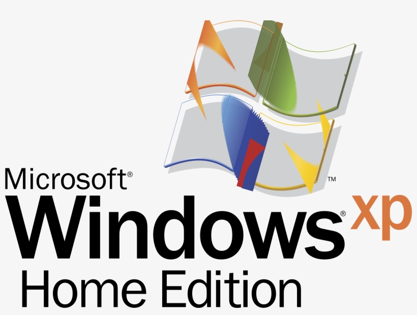 Microsoft Windows Xp Home Edition Logo Png Transparent - Microsoft Windows Xp Professional Recovery Dvd, transparent png #1676184