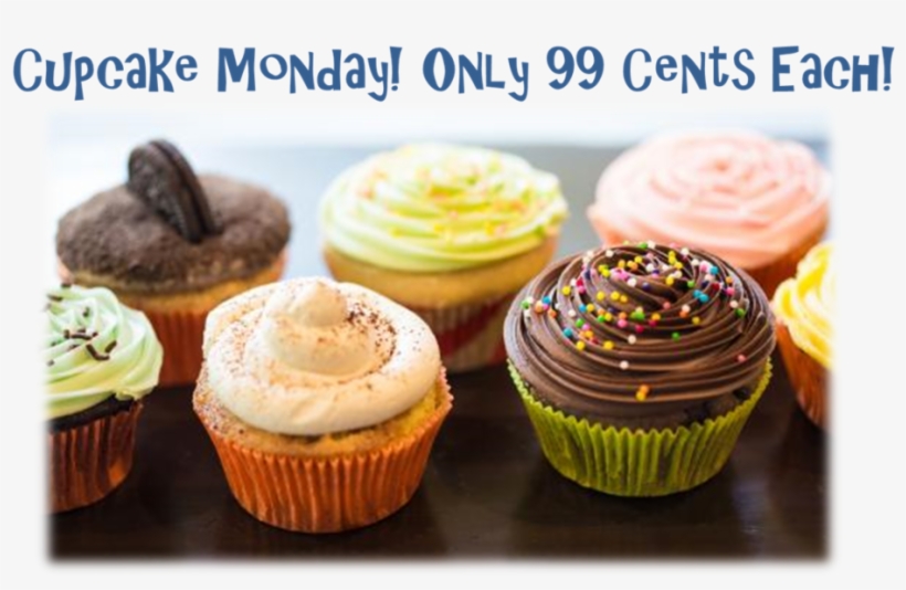 99 Cent Cupcakes - Cupcake, transparent png #1676347