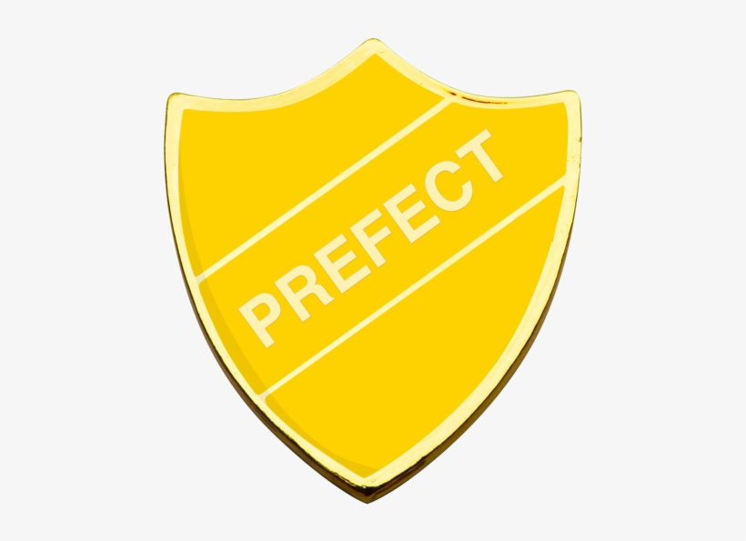 Prefect-hufflepuff - Yellow School Council Badges, transparent png #1676536