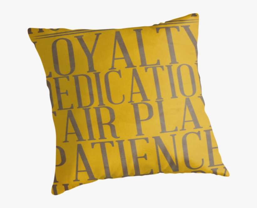 Hufflepuff By Abrahamsapi3n - Cushion, transparent png #1676560
