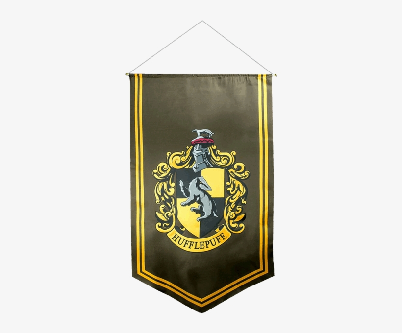 Harry Potter Hufflepuff Flag, transparent png #1676584