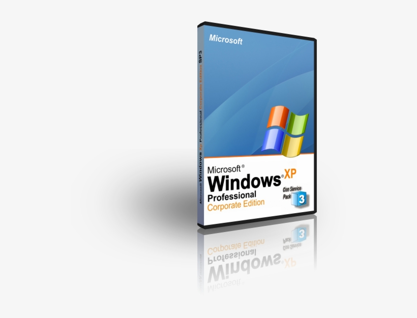 Box Windows Xp Sp3 Lv - Windows Xp Sp3, transparent png #1676610