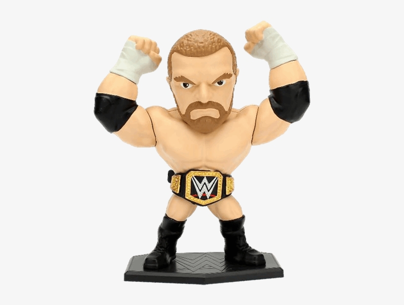 Jada Toys Wwe Metals 6 Inch Action Figure - Triple, transparent png #1676681
