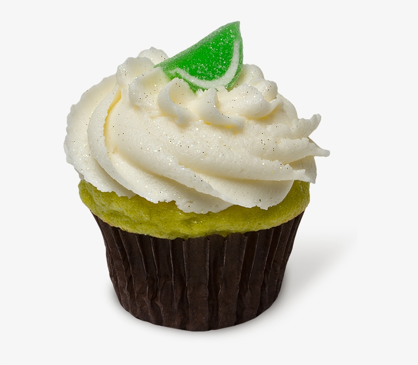 Raspberry Lemonade - Key Lime Cupcake Png, transparent png #1676842