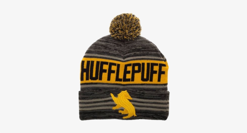 Harry Potter Hufflepuff Pom Beanie, transparent png #1676916