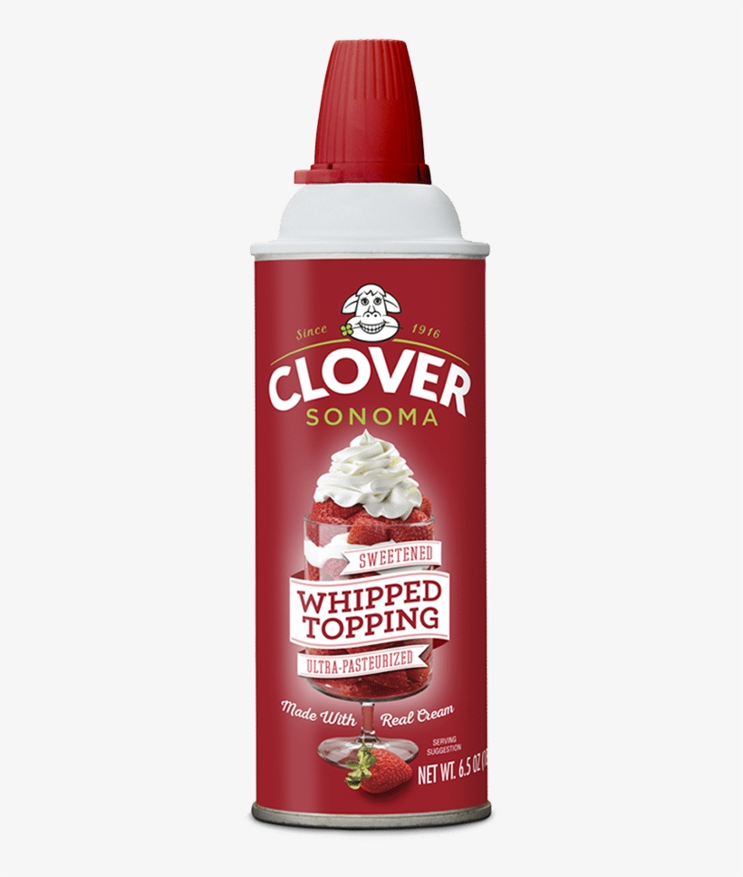 Aerosol Whipped Light Topping Aerosol Whipped Cream Organic