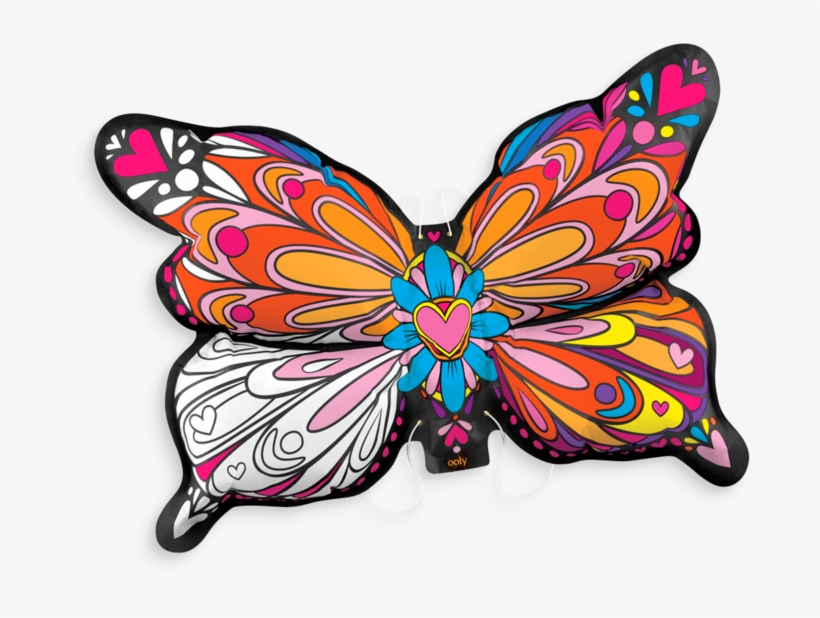 Dress Up Butterfly Wings Coloring Toy - The Party Darling | Party Supplies, Decorations And, transparent png #1677201
