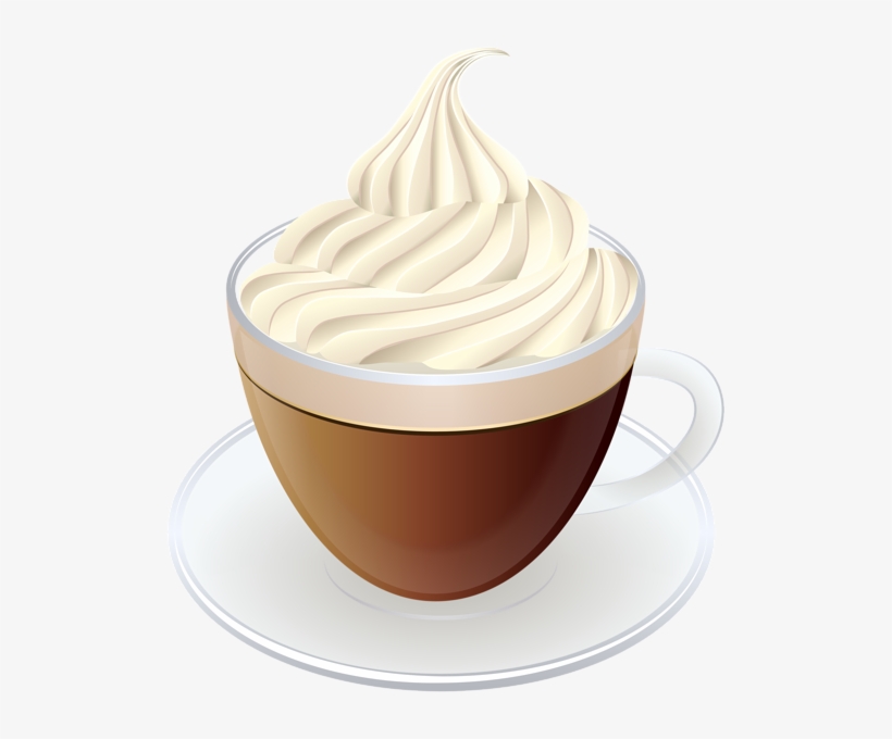Coffee With Cream Transparent Png Clip Art Image - Portable Network Graphics, transparent png #1677242