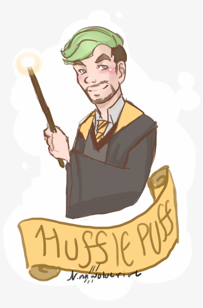 Jacksepticeye - Harry Potter Hufflepuff Drawing, transparent png #1677269