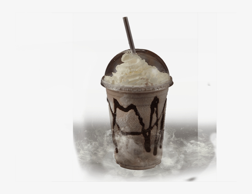 Classic Choc Malt Thickshake With Choc Swirl And Whipped - Chocolate, transparent png #1677427