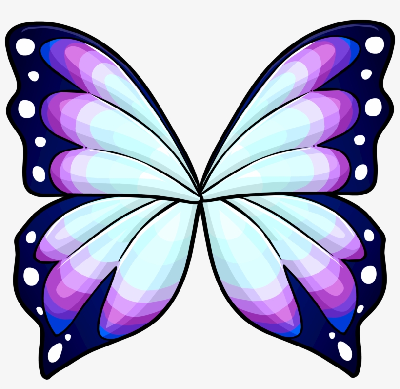 Butterfly Wings Drawing At Getdrawings - Butterfly Wings, transparent png #1677580