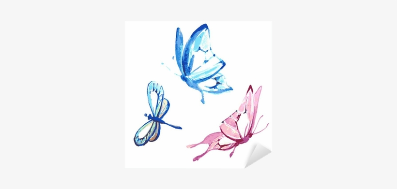 Butterfly Watercolour Painting, transparent png #1677718