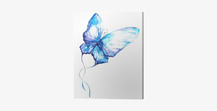 Watercolor Pink Butterfly Tattoo, transparent png #1677778