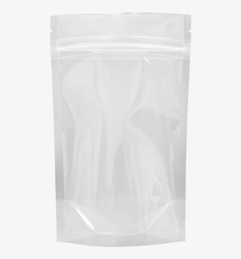 70g Stand Up Pouch With Zip, Clear - Transparent Stand Up Pouch, transparent png #1677822
