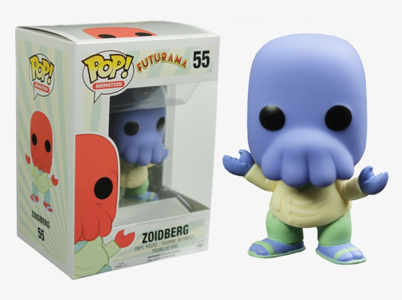 Zoidberg Alternate Universe Blue Pop Vinyl Figure - Pop Futurama Zoidberg Blue, transparent png #1678007