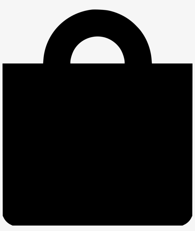 Bag Plastic - - Silueta Maleta Png, transparent png #1678011