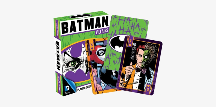 Dc Comics Batman Villains Playing Cards - Dc Comics | Batman Villains Playing Cards, transparent png #1678081