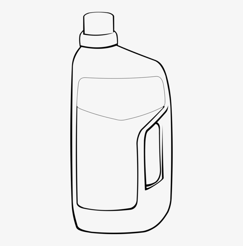 Plastic Bag Plastic Bottle Plastic Container Free Commercial - Clip Art Plastic Bottle, transparent png #1678099