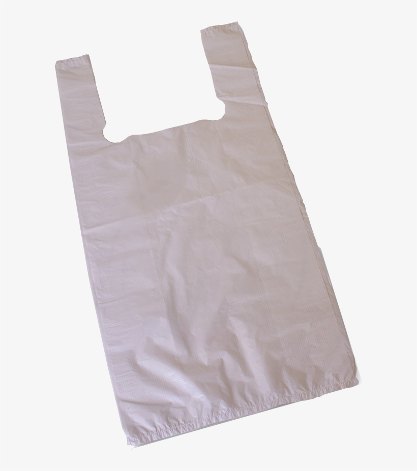 Paper Bags - Plain Plastic Carrier Bags, transparent png #1678252