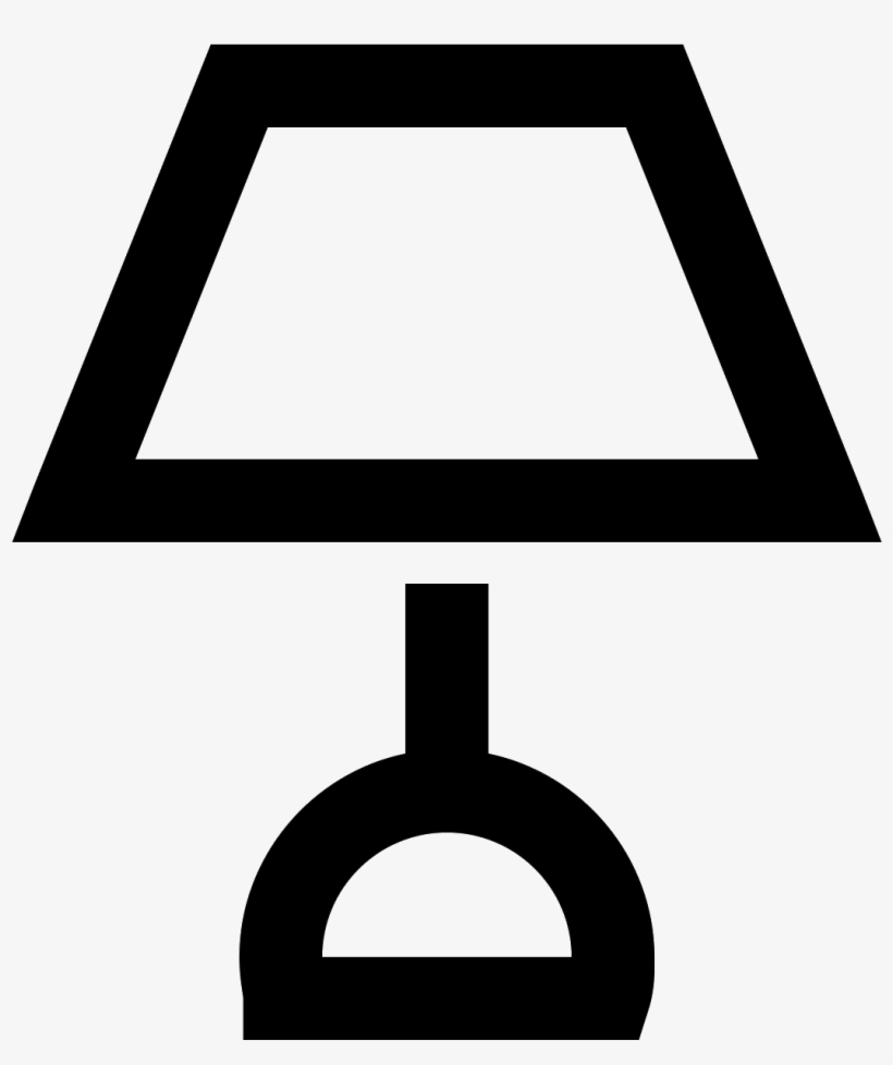 It's A Logo To Represent A Lamp - Light Fixture, transparent png #1678741
