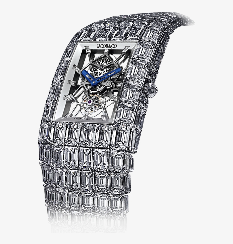 The Billionaire Watch - Jacob And Co High Jewelry, transparent png #1679173
