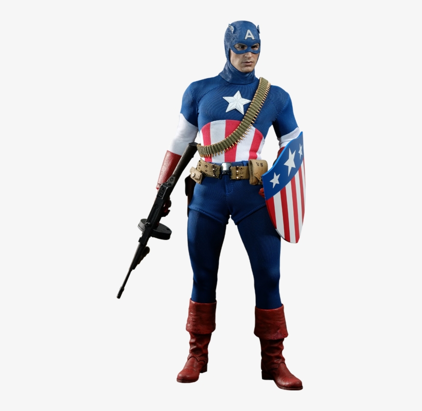 Tws - Stealth S - T - R - I - K - E - Suit In The Exciting - Captain America The First Avenger 2013 Hot Toys, transparent png #1679258