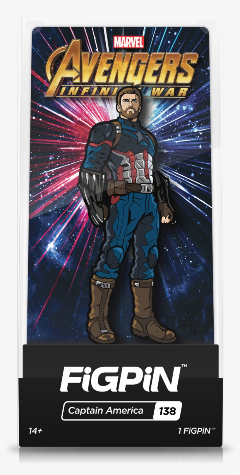 Captain America - Spider Man Ps4 Figpin, transparent png #1679331