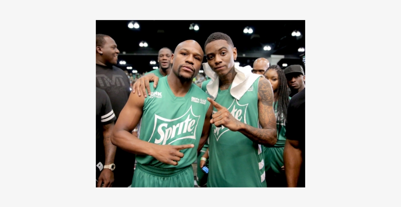 062715 Shows Betx Sprite Celeb Basketball Soulja Boy - Soulja Boy And Floyd, transparent png #1679376