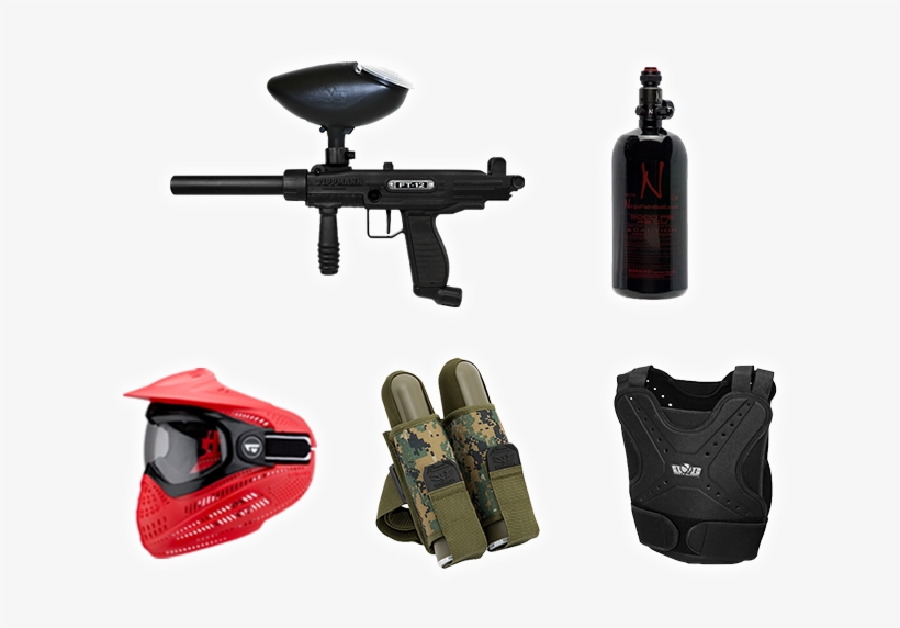 Realistic Equipment - Tippmann Ft-12 Flip Top Paintball Marker Black, transparent png #1679774