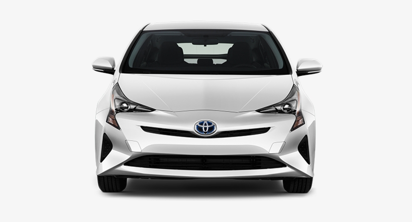 2016 Toyota Prius Front View - Toyota Prius 2017 White, transparent png #1679791