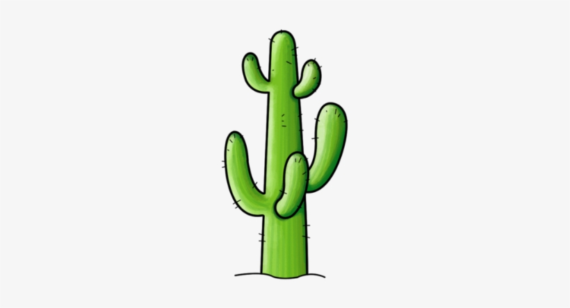 Cartoon Characters, Animals, And Plants - Plants In The Desert Cartoon, transparent png #1679820