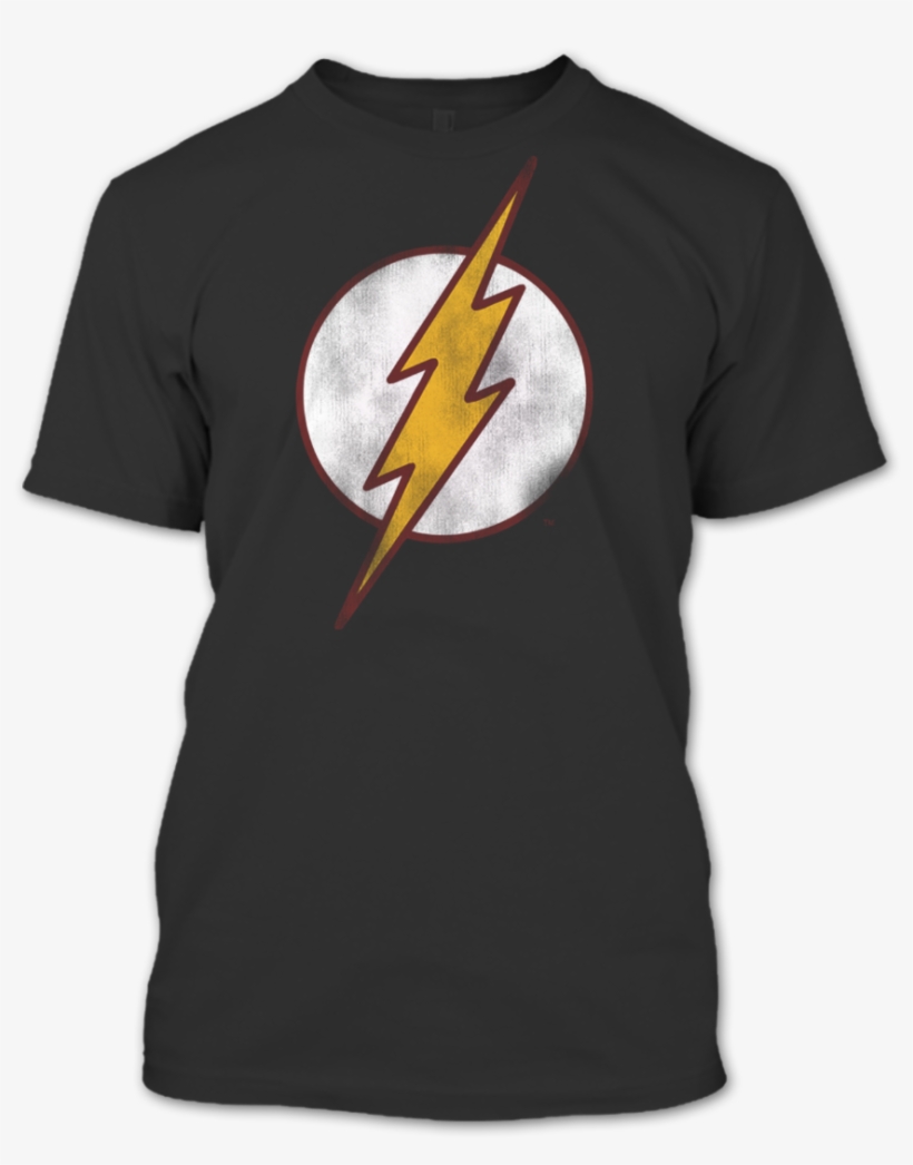 A Black T-shirt With The Shopify Logo - Flash, transparent png #1680145