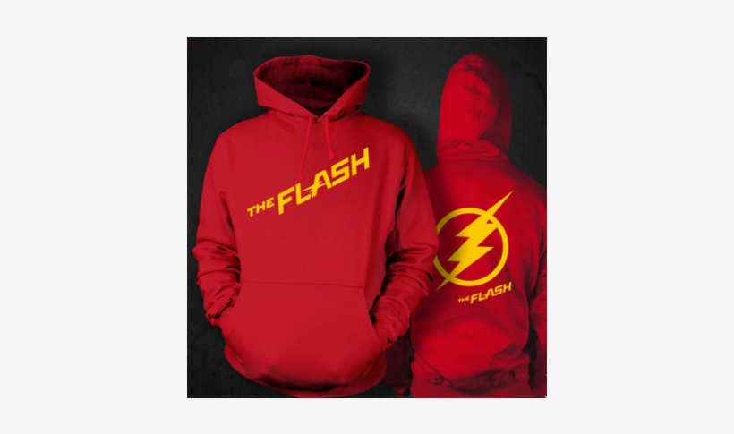 Flash Cosplay Hooded Sweater Coat Free Shipping, transparent png #1680237