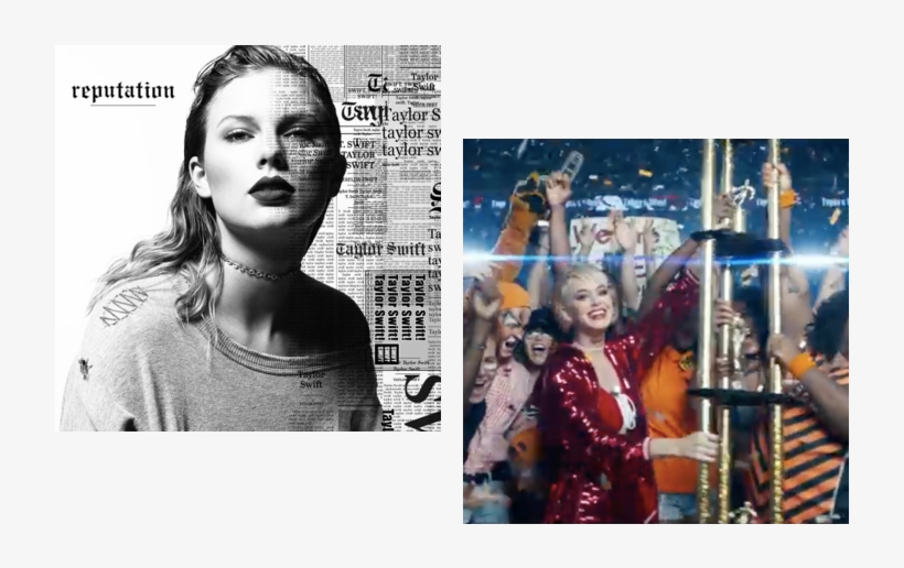 Second By Second Reactions To The New Taylor Swift - Taylor Swift Reputation Records, transparent png #1680252