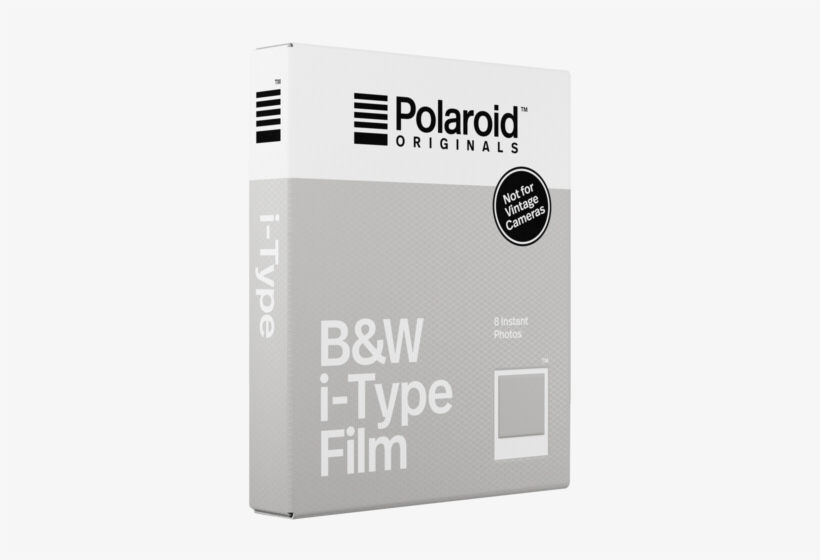 Polaroid B&w Film Für I-type - Color Film With White Borders For I-type Cameras, transparent png #1680323