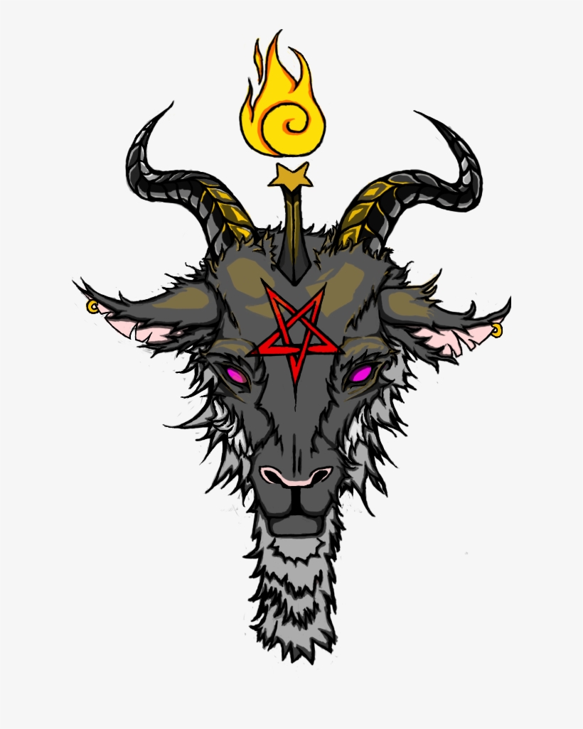 Baphomet Transparent Color Image Library - Baphomet Png, transparent png #1680536