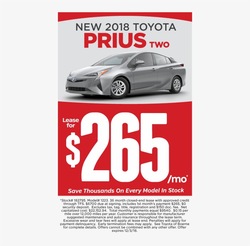 Prius Special Offers - Toyota Of Boerne, transparent png #1680631