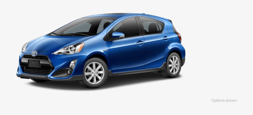 2017 Prius C Vs - Toyota Prius C 2016 Blue, transparent png #1680646