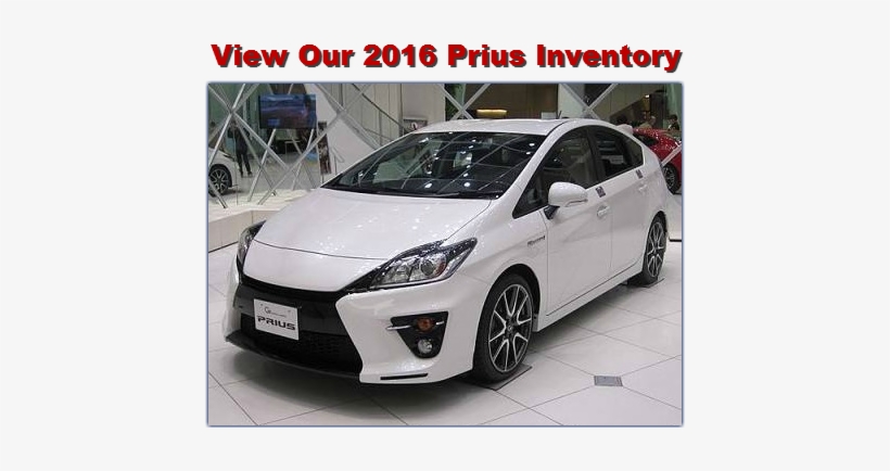 2016 Toyota Prius In Chicago Il - New Prius V, transparent png #1680761
