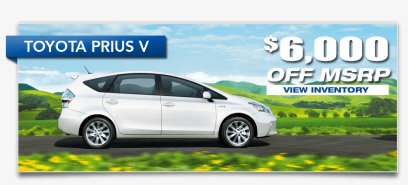 The New Toyota Prius V In Melbourne, Florida - Hot Hatch, transparent png #1680787