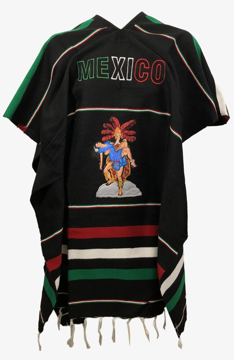 Aztec Calendar Unisex Poncho Genuine Made In Mexico - Mexico, transparent png #1681045
