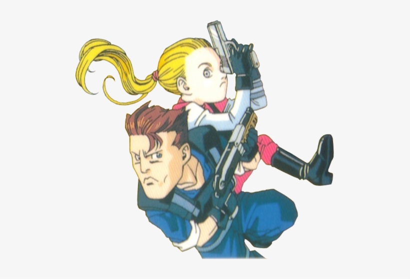 Leon And Proto-claire Look Absolutely Hilarious - Eliza Walker Resident Evil, transparent png #1681047